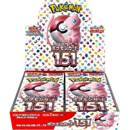 Pokemon TCG - Scarlet & Violet - 151 (SV2a) - Booster Box (Japoński)