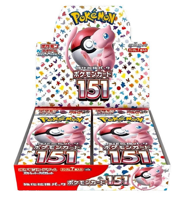 Pokemon TCG - Scarlet & Violet - 151 (SV2a) - Booster Box (Japoński)