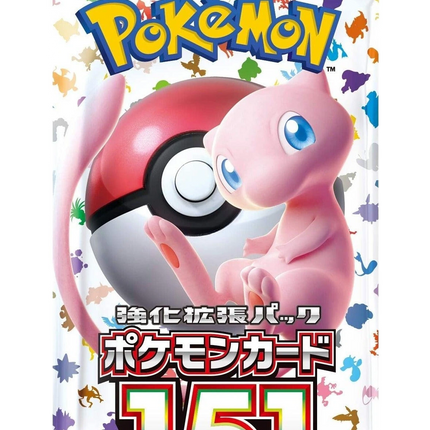 Pokemon TCG - Scarlet & Violet - 151 (SV2a) - Booster Box (Japoński)