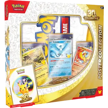 Pokemon TCG - 30th Celebration - Poster Collection (Angielski)