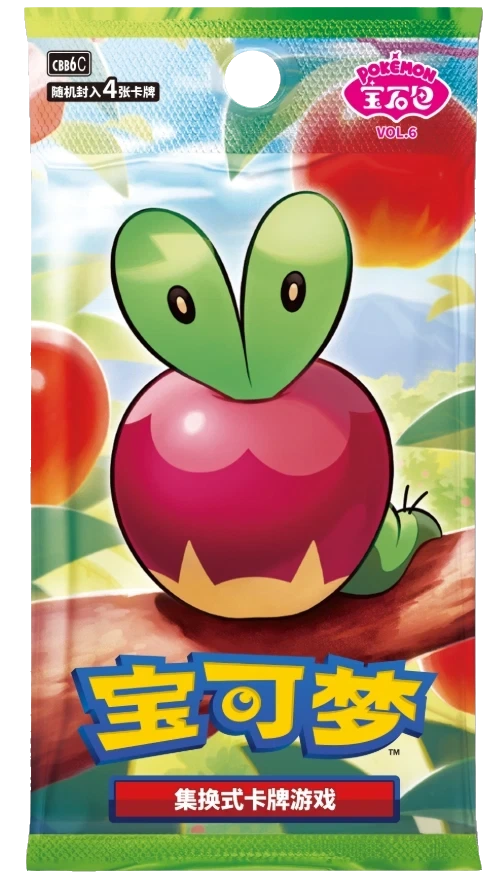 Pokemon TCG - Scarlet & Violet - Gem Pack Vol. 6 (CBB6C) - Booster Pack (Chiński Uproszczony)