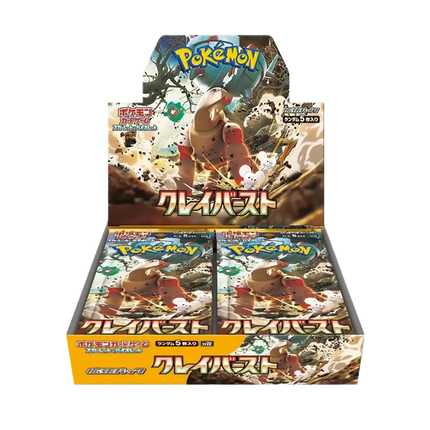 Pokemon TCG - Scarlet & Violet - Clay Burst (SV2D) - Booster Box (Japoński)