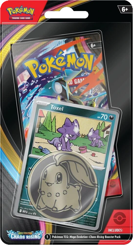 Pokemon TCG - Mega Evolution - Chaos Rising (ME4) - Checklane Blister (Angielski)