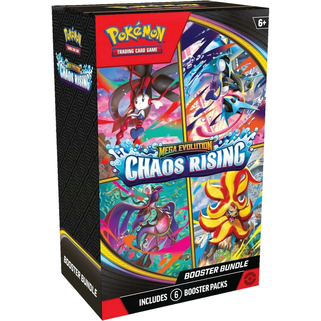 Pokemon TCG - Mega Evolution - Chaos Rising (ME4) - Booster Bundle (Angielski)