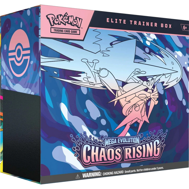 Pokemon TCG - Mega Evolution - Chaos Rising (ME4) - Elite Trainer Box (Angielski)