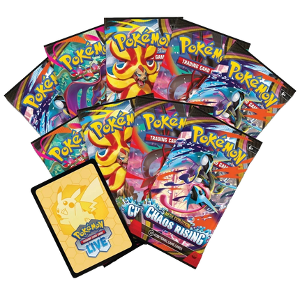Pokemon TCG - Mega Evolution - Chaos Rising (ME4) - Elite Trainer Box (Angielski)