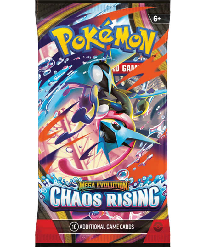 Pokemon TCG - Mega Evolution - Chaos Rising (ME4) - Booster Pack (Angielski)
