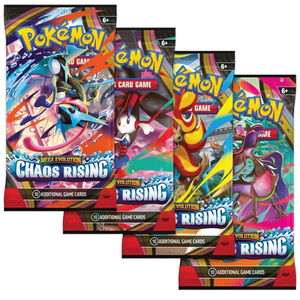 Pokemon TCG - Mega Evolution - Chaos Rising (ME4) - Booster Bundle (Angielski)