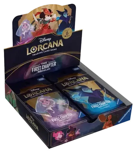 Disney Lorcana - The First Chapter (Set 1) - Booster Box (Japoński)