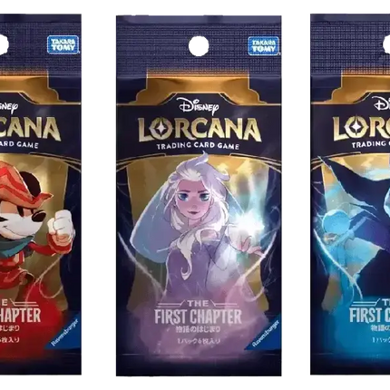 Disney Lorcana - The First Chapter (Set 1) - Booster Box (Japoński)