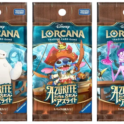 Disney Lorcana - Azurite Sea (Set 6) - Booster Box (Japoński)