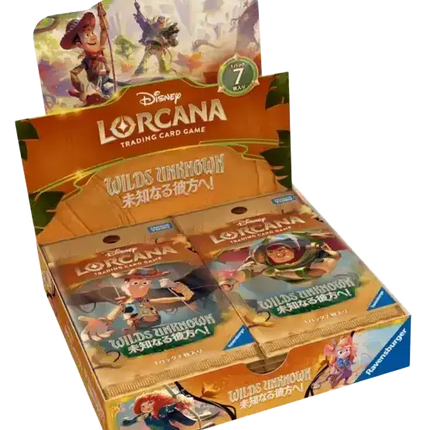 Disney Lorcana - Wilds Unknown (Set 12) - Booster Box (Japoński)