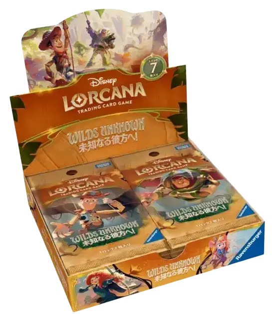 Disney Lorcana - Wilds Unknown (Set 12) - Booster Box (Japoński)