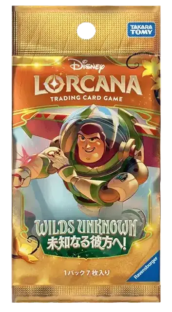 Disney Lorcana - Wilds Unknown (Set 12) - Booster Pack (Japoński)