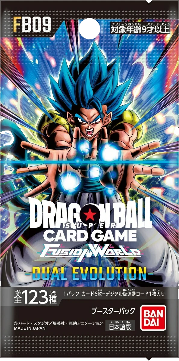 Dragon Ball Super Card Game Fusion World Dual Evolution FB09 Japanese Booster Pack