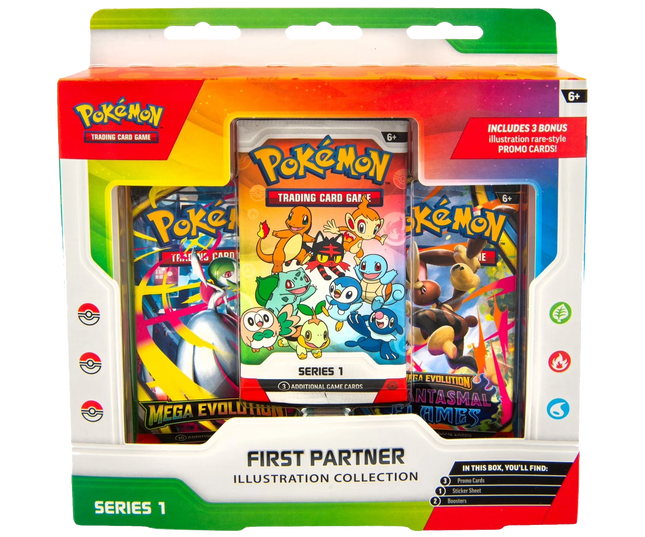 Pokemon TCG - First Partner Illustration Collection - Series 1 (Angielski)