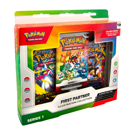 Pokemon TCG - First Partner Illustration Collection - Series 1 (Angielski)