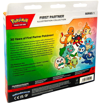Pokemon TCG - First Partner Illustration Collection - Series 1 (Angielski)