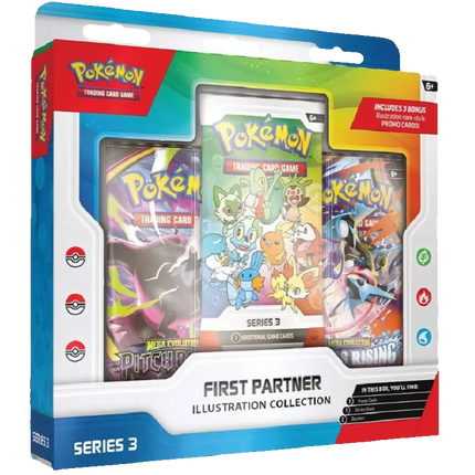 Pokemon TCG - First Partner Illustration Collection - Series 3 (Angielski)
