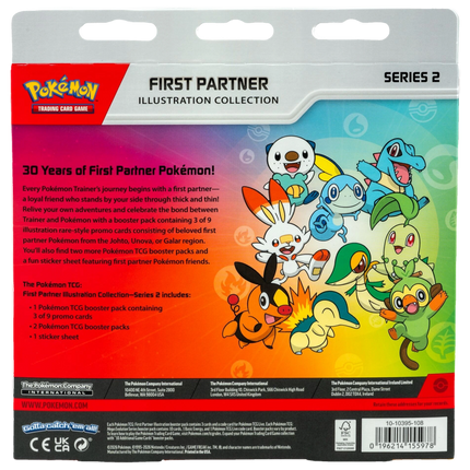 Pokemon TCG - First Partner Illustration Collection - Series 2 (Angielski)