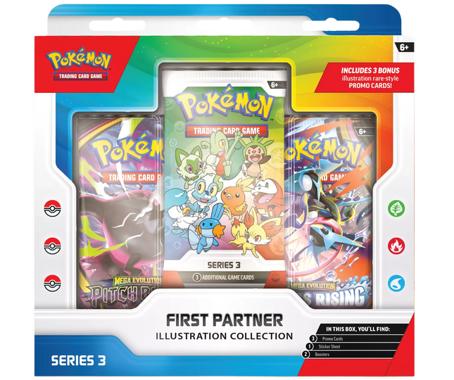 Pokemon TCG - First Partner Illustration Collection - Series 3 (Angielski)