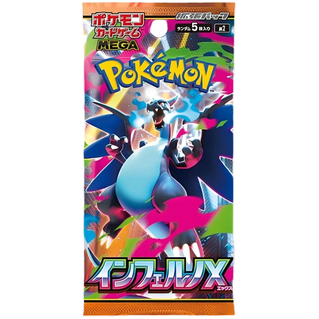 Pokemon TCG - Mega Evolution - Inferno X (M2) - Booster Pack (Japoński)