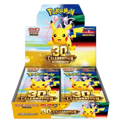 Pokemon TCG - Mega Evolution - 30th CELEBRATION (M6a) - Booster Box (Japoński) [Przedsprzedaż]