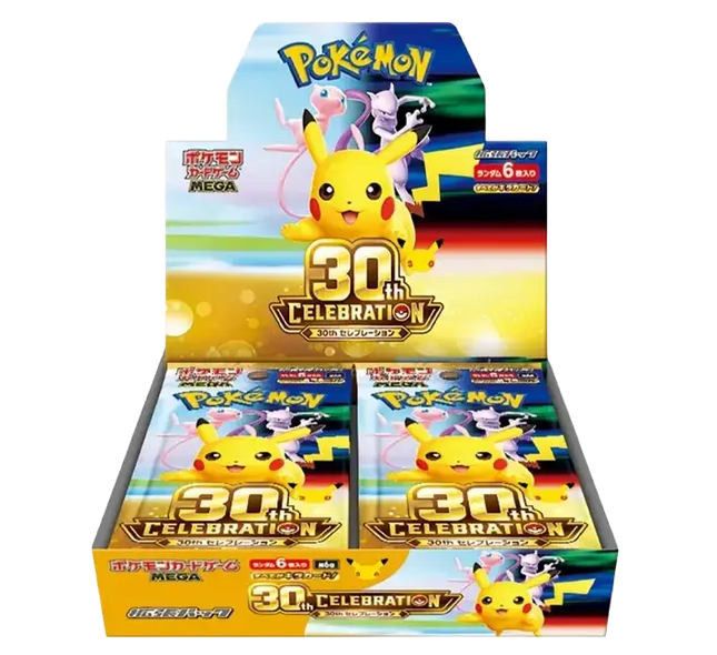 Pokemon TCG - Mega Evolution - 30th CELEBRATION (M6a) - Booster Box (Japoński) [Przedsprzedaż]