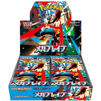 Pokemon TCG - Mega Evolution - Mega Brave (M1L) - Booster Box (Japoński)