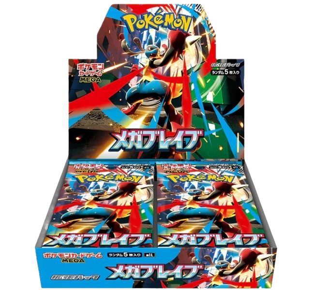 Pokemon TCG - Mega Evolution - Mega Brave (M1L) - Booster Box (Japoński)