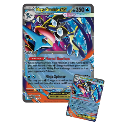 Pokemon TCG - Mega Greninja ex Premium Collection (Angielski)