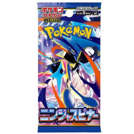 Pokemon TCG - Mega Evolution - Ninja Spinner (M4) - Booster Pack (Japoński)