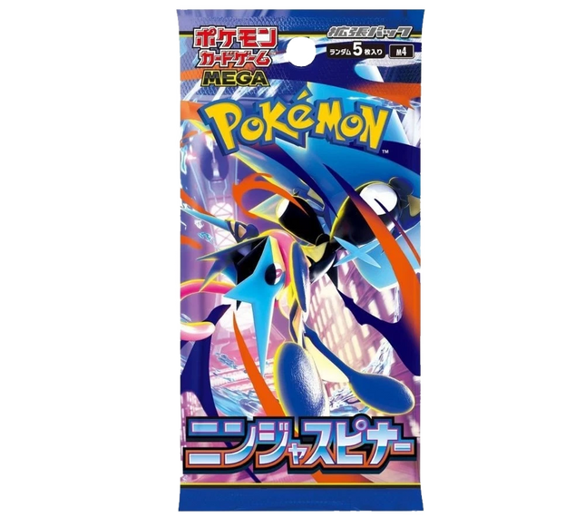 Pokemon TCG - Mega Evolution - Ninja Spinner (M4) - Booster Pack (Japoński)