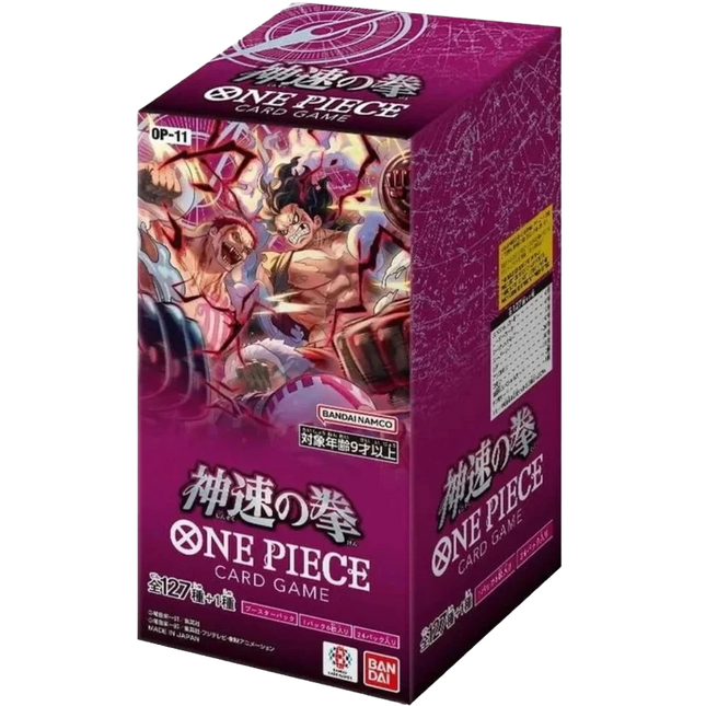 One Piece Card Game - A Fist of Divine Speed (OP-11) - Booster Box (Japoński)