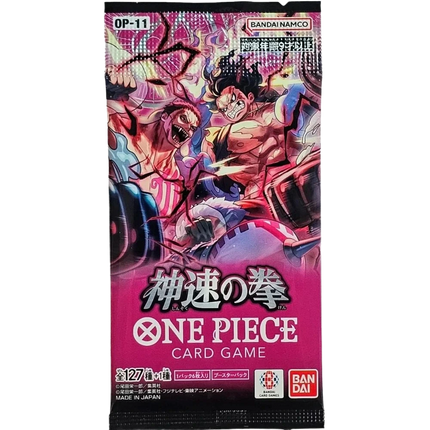 One Piece Card Game - A Fist of Divine Speed (OP-11) - Booster Box (Japoński)
