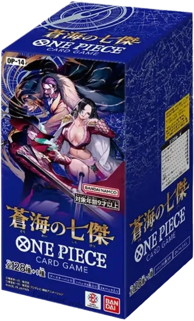 One Piece Card Game - The Azure Sea's Seven (OP-14) - Booster Box (Japoński)