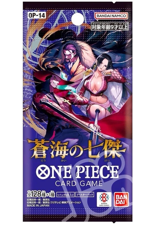 One Piece Card Game - The Azure Sea's Seven (OP-14) - Booster Pack (Japoński)