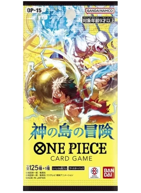 One Piece Card Game - Adventure on the Island of the Gods (OP-15) - Booster Pack (Japoński)
