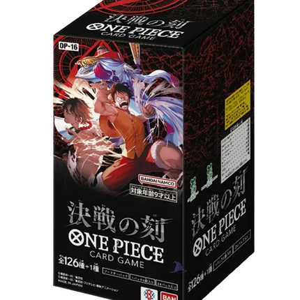 One Piece Card Game - The Moment of Decisive Battle (OP-16) - Booster Box (Japoński)