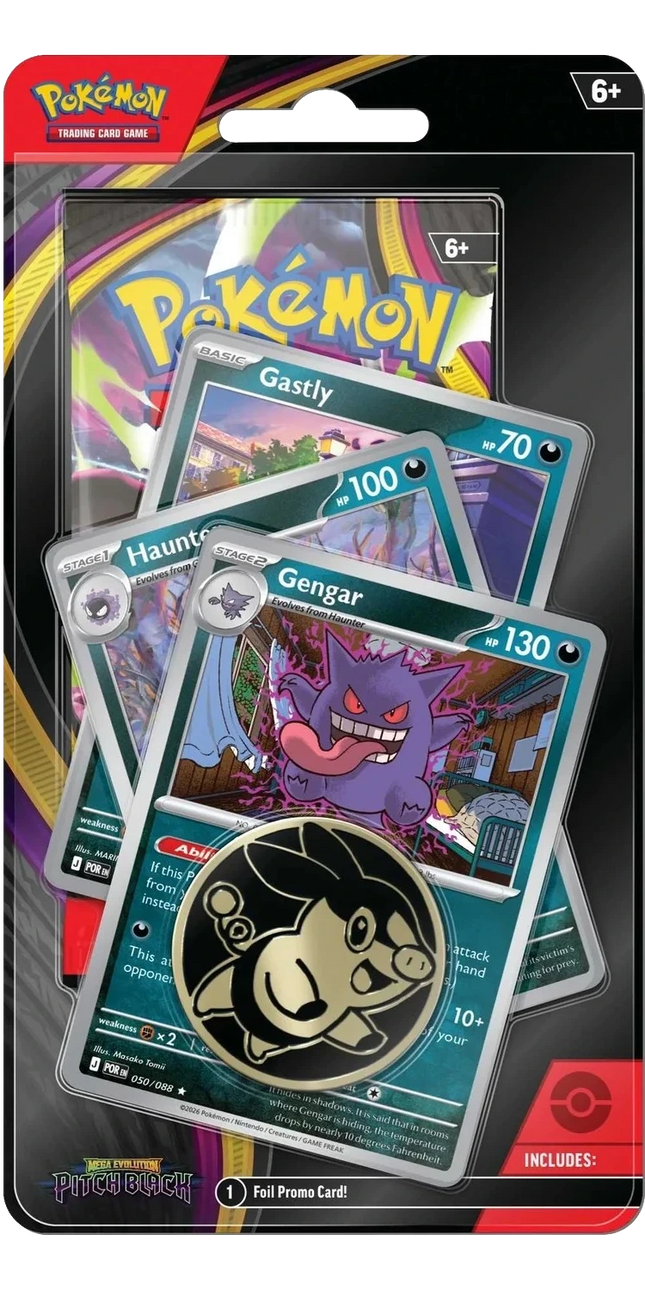 Pokemon TCG - Mega Evolution - Pitch Black (ME5) - Premium Checklane Blister (Angielski)