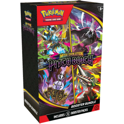 Pokemon TCG - Mega Evolution - Pitch Black (ME5) - Booster Bundle (Angielski)