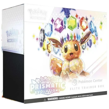 Pokemon TCG - Scarlet & Violet - Prismatic Evolutions - Pokemon Center Elite Trainer Box (Angielski)