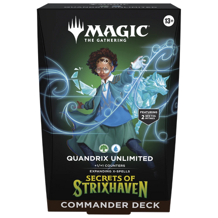 Magic: The Gathering - Secrets of Strixhaven - Quandrix Unlimited Commander Deck (Angielski)
