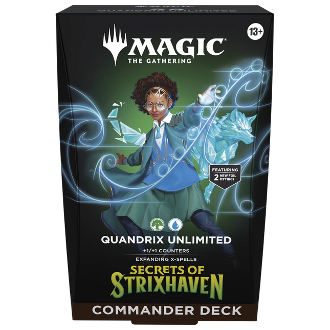 Magic: The Gathering - Secrets of Strixhaven - Quandrix Unlimited Commander Deck (Angielski)