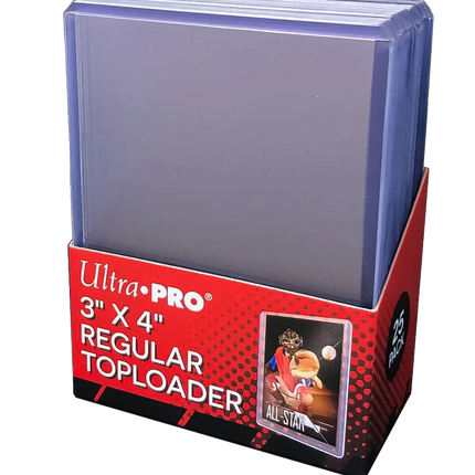 Ultra PRO - Regular Toploaders 3" x 4" (opakowanie 25 szt.)