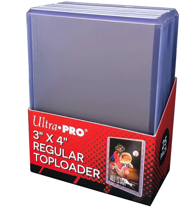 Ultra PRO - Regular Toploaders 3" x 4" (opakowanie 25 szt.)