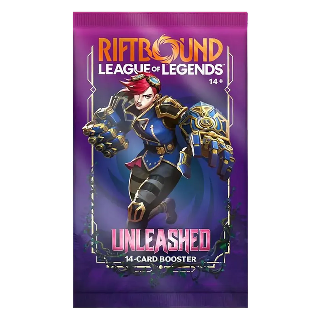 Riftbound: League of Legends TCG - Unleashed (UNL) - Booster Pack (Angielski)