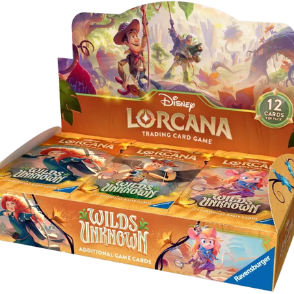 Disney Lorcana - Wilds Unknown (Set 12) - Booster Box (Angielski)