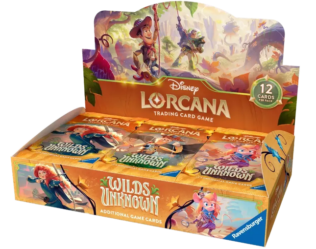 Disney Lorcana - Wilds Unknown (Set 12) - Booster Box (Angielski)