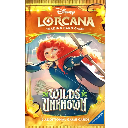 Disney Lorcana - Wilds Unknown (Set 12) - Booster Pack (Angielski)